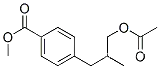 벤조산, 4- [3- (아세틸 옥시) -2- 메틸 프로필]-, 메틸 에스테르 (9Cl)