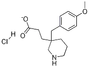 3-(4-메톡시벤질)피페리딘-3-에틸카복실산염 염산염