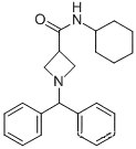 N-시클로헥실-1-(디페닐메틸)-3-아제티딘카르복사미드