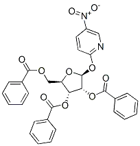 .beta.-D-리보푸라노사이드, 5-니트로-2-피리디닐, 2,3,5-트리벤조에이트