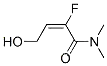 2-부텐아미드,2-플루오로-4-히드록시-N,N-디메틸-,(E)-(9CI)