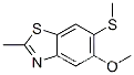 벤조 티아 졸, 5- 메 톡시 -2- 메틸 -6- (메틸 티오)-(9Cl)