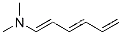 1,3,5-헥사트리엔-1-아민,N,N-디메틸-,(E,E)-(9CI)