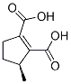 1-시클로펜텐-1,2-디카르복실산, 3-메틸-, (S)-(-)-(8CI)