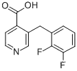 3-((2,3-디플루오로페닐)메틸)-4-피리딘카르복실산