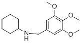 N- (3,4,5- 트리 메 톡시 벤질) 시클로 헥산 아민