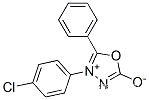 4-(4-クロロフェニル)-5-フェニル-1,3,4-オキサジアゾール-4-イウム-2-オラート