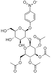 4-니트로페닐2-O-(2,3,4,6-테트라-O-아세틸-bD-글루코피라노실)-bD-글루코피라노사이드
