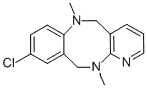 9-클로로-6,12-디메틸-5,6,11,12-테트라히드로-1,6,12-트리아자-디벤조[A,E]시클로옥텐