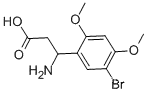 3-아미노-3-(5-브로모-2,4-디메톡시-페닐)-프로피온산