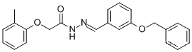 N'-[3-(벤질옥시)벤질리덴]-2-(2-메틸페녹시)아세토히드라지드