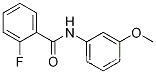 2- 플루오로 -N- (3- 메 톡시 페닐) 벤자 미드, 97 %