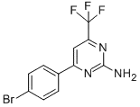 4-(4-브로모페닐)-6-(트리플루오로메틸)-2-피리미디닐아민