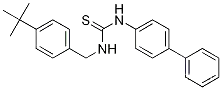 1-(바이페닐-4-일)-3-(4-tert-부틸벤질)티오우레아