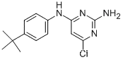 N-(4-TERT-부틸-페닐)-6-클로로-피리미딘-2,4-디아민