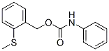 벤젠메탄올, 2-(메틸티오)-, 페닐카바메이트(9CI)