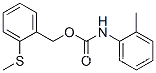 카르밤산, (2-메틸페닐)-, [2-(메틸티오)페닐]메틸 에스테르 (9CI)