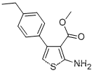 2-아미노-4-(4-에틸렌페닐)티오펜-3-카르복실산 메틸 에스테르