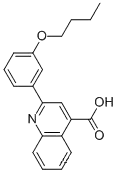 2-(3-BUTOXY-PHENYL)-퀴놀린-4-카르복실산