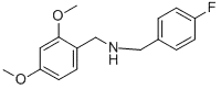 (2,4-디메톡시-벤질)-(4-플루오로-벤질)-아민