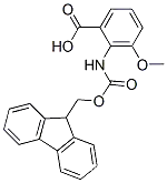 벤조산, 2-[[(9H-플루오렌-9-일메톡시)카르보닐]아미노]-3-메톡시-(9CI)