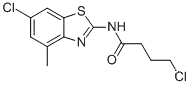 4-클로로-N-(6-클로로-4-메틸-2-벤조티아졸릴)-부탄아미드