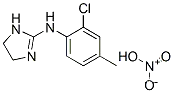 N-(2-クロロ-4-メチルフェニル)-4,5-ジヒドロ-1H-イミダゾール-2-アミン/硝酸,(1:x)