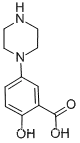 2-하이드록시-5-피페라진-1-일-벤조산
