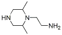 1-피페라진에탄아민, 2,6-디메틸-(9CI)