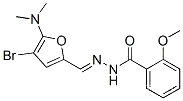 벤조산, 2-메톡시-, [[4-브로모-5-(디메틸아미노)-2-푸라닐]메틸렌]히드라지드 (9CI)
