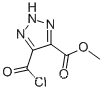 2H-1,2,3-트리아졸-4-카르복실산, 5-(클로로카르보닐)-, 메틸 에스테르(9CI)