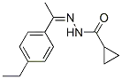 시클로 프로판 카르 복실 산, [1- (4- 에틸 페닐) 에틸 리덴] 히드라 지드 (9Cl)