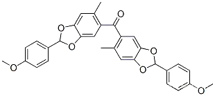 5-(4-メトキシベンゾイル)-6-メチル-2H-1,3-ベンゾジオキソール