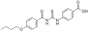 4-[[[(4-부톡시벤조일)아미노]티옥소메틸]아미노]-벤조산