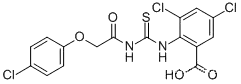 3,5-디클로로-2-[[[[(4-클로로페녹시)아세틸]아미노]티옥소메틸]아미노]-벤조산