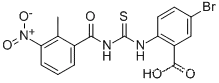 5-BROMO-2-[[[(2-METHYL-3-NITROBENZOYL)아미노]티옥소메틸]아미노]-벤조산
