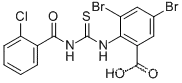 3,5-DIBROMO-2-[[[(2-클로로벤조일)아미노]티옥소메틸]아미노]-벤조산