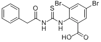 3,5-DIBROMO-2-[[[(페닐아세틸)아미노]티옥소메틸]아미노]-벤조산