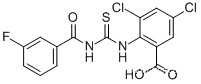 3,5-디클로로-2-[[[(3-플루오로벤졸)아미노]티옥소메틸]아미노]-벤조산