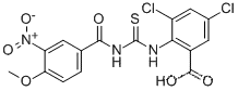 3,5-디클로로-2-[[[(4-메톡시-3-니트로벤졸)아미노]티옥소메틸]아미노]-벤조산