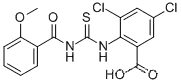3,5-디클로로-2-[[[(2-메톡시벤조일)아미노]티옥소메틸]아미노]-벤조산