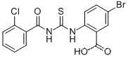 5-브로모-2-[[[(2-클로로벤졸)아미노]티옥소메틸]아미노]-벤조산