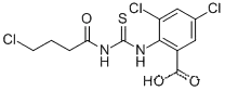 3,5-DICHLORO-2-[[[(4-CHLORO-1-OXOBUTYL)아미노]티옥소메틸]아미노]-벤조산