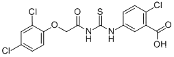2-클로로-5-[[[[(2,4-디클로로페녹시)아세틸]아미노]티옥소메틸]아미노]-벤조산