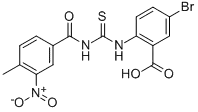 5-BROMO-2-[[[(4-METHYL-3-NITROBENZOYL)아미노]티옥소메틸]아미노]-벤조산