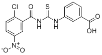 3-[[[(2-클로로-5-니트로벤졸)아미노]티옥소메틸]아미노]-벤조산