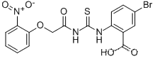 5-브로모-2-[[[[[(2-니트로페녹시)아세틸]아미노]티옥소메틸]아미노]-벤조산