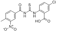 5-클로로-2-[[[(4-메틸-3-니트로벤졸)아미노]티옥소메틸]아미노]-벤조산