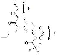 N,O-비스(트리플루오로아세틸)-3-트리플루오로아세틸옥시-L-티로신 부틸 에스테르