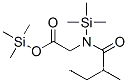 글리신, N-(2-메틸-1-옥소부틸)-N-(트리메틸실릴)-, 트리메틸실릴 에스테르